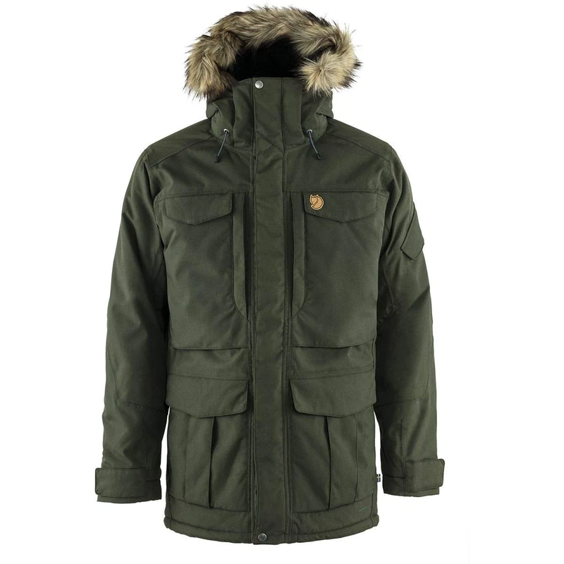 Fjallraven Herren Yupik Parka M Sport Jacket, Deep Forest, XL