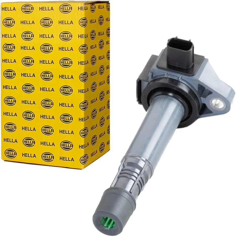 HELLA 5DA 358 057-721 Ignition Coil - 3-pin connector - Flush-Fitting Pencil Ignition Coils - Bolted