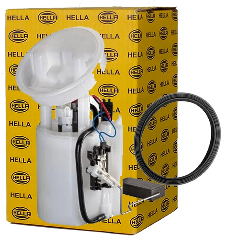 HELLA 8TF 358 106-341 Fuel Feed Unit - Electric - 4-pin connector - with seal/with fuel sender unit