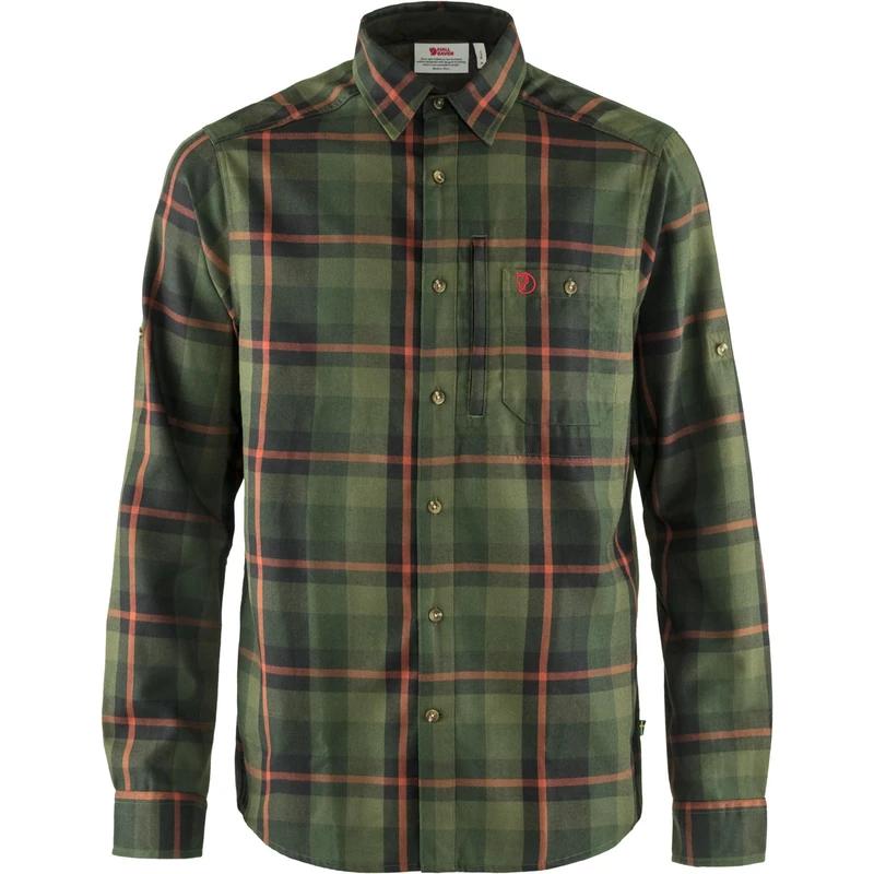 Fjallraven Fjällglim Shirt Long Sleeved T-Shirt - Green, M