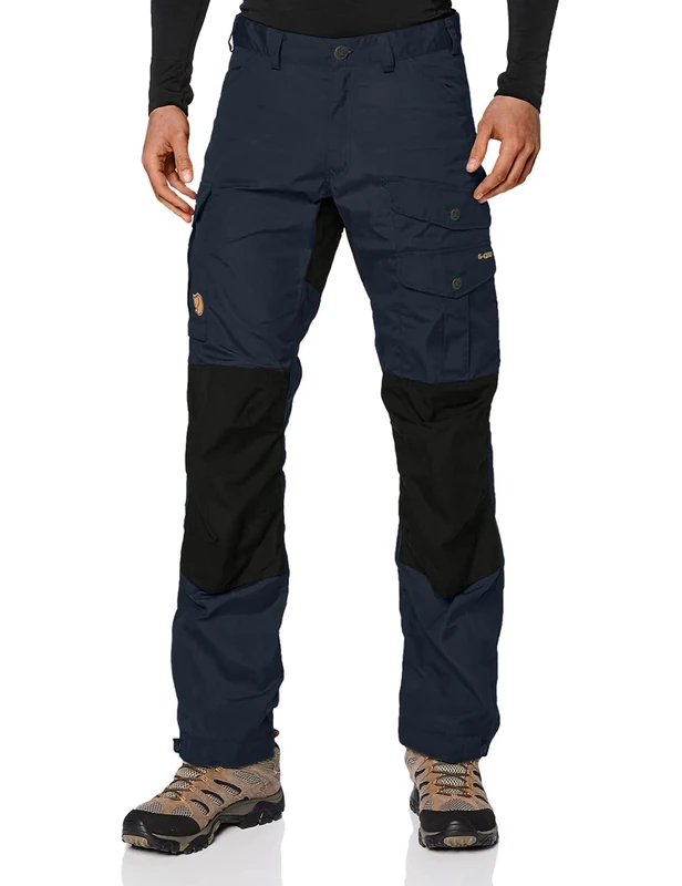 Fjallraven Vidda Pro Trousers M Long Sport Trousers - Dark Navy-Black, 48
