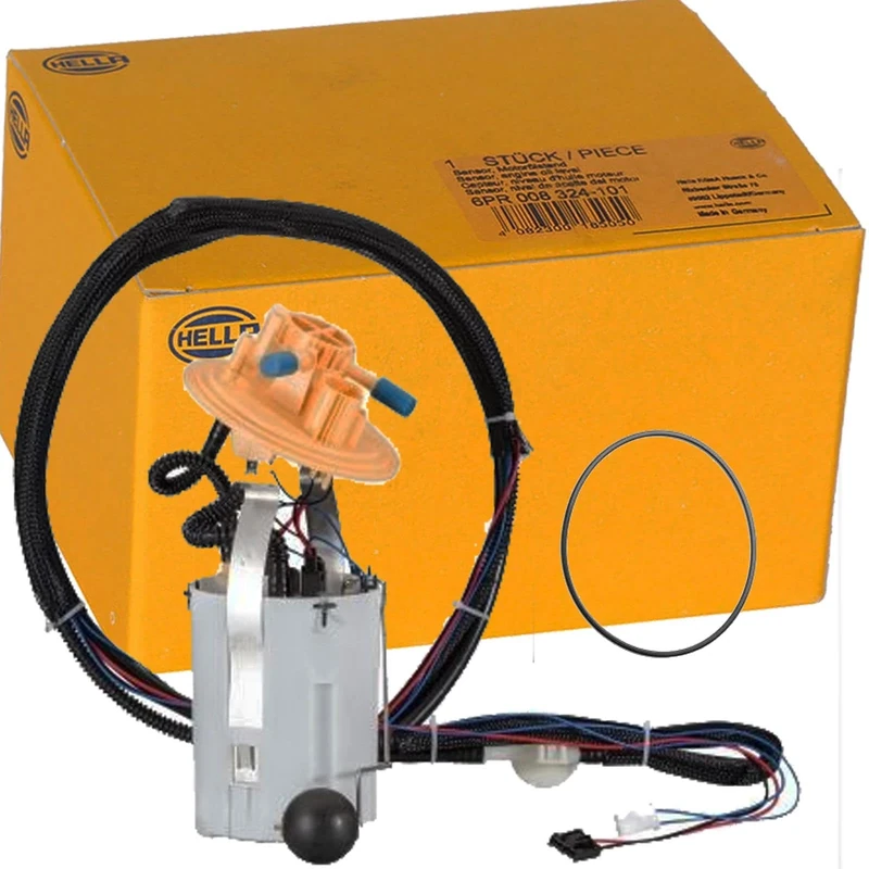 HELLA 8TF 358 146-561 Fuel Feed Unit - Electric - 4-pin connector - with seal/with fuel sender unit