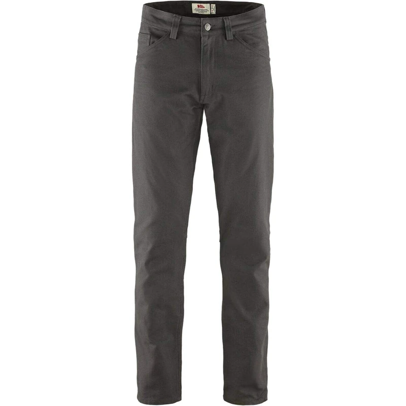 Fjallraven Men's Greenland Canvas Jeans M Sport Trousers, Grey, 58 UK