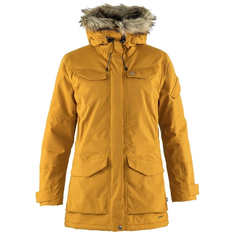 FJALLRAVEN 89655-166 Nuuk Parka W Jacket Women's Acorn Size S
