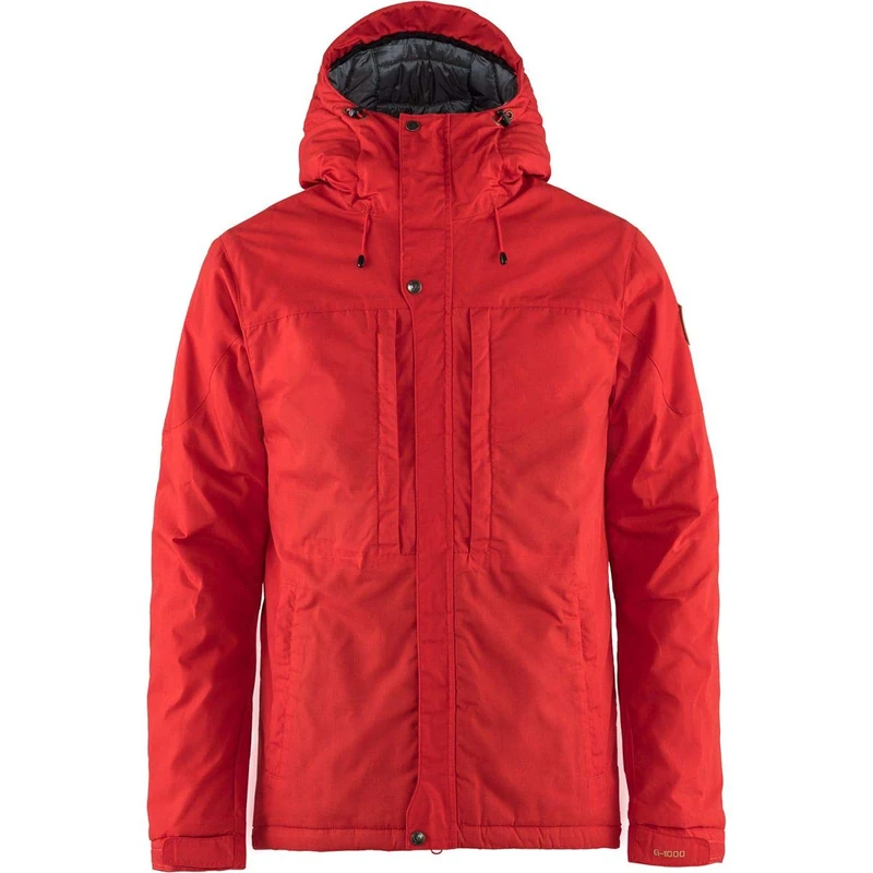 Fjallraven Skogso Padded Jacket M Sport - True Red, Size M
