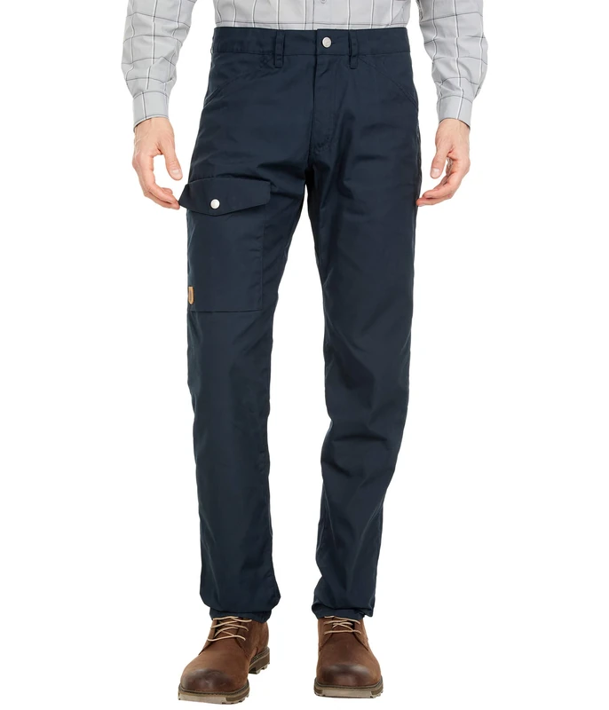 Fjallraven Greenland Jeans M Long Sport Trousers - Dark Navy, 58
