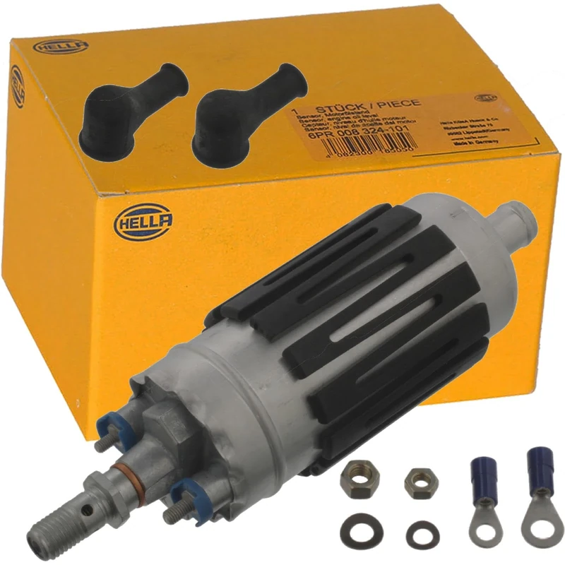 HELLA 8TF 358 146-191 Fuel Pump - Electric - with add-on material - Decoupled