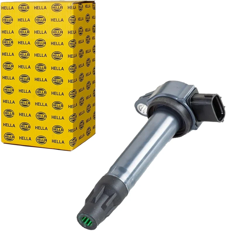 HELLA 5DA 358 057-541 Ignition Coil - 3-pin connector - Flush-Fitting Pencil Ignition Coils - Bolted