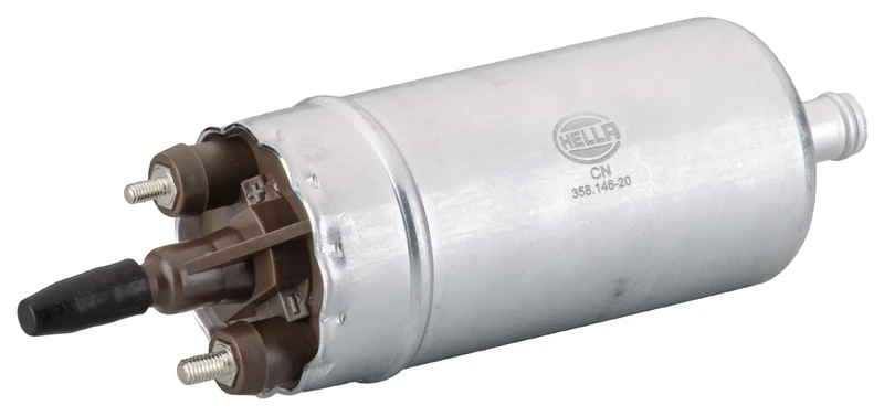 HELLA 8TF 358 146-201 Fuel Pump - Electric - with add-on material - with crimp connector