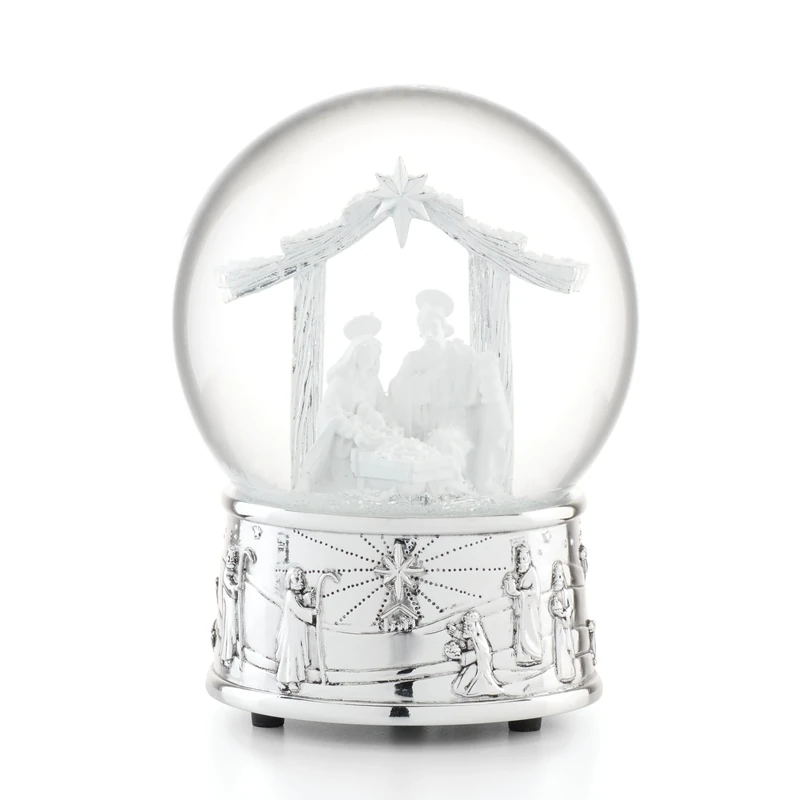 Reed & Barton Nativity Musical Snow Globe, Multicolor, 3 LB