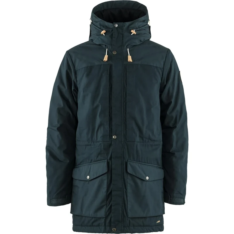 Fjallraven Singi Wool Padded Parka M Sport Jacket - Blue, X-Small