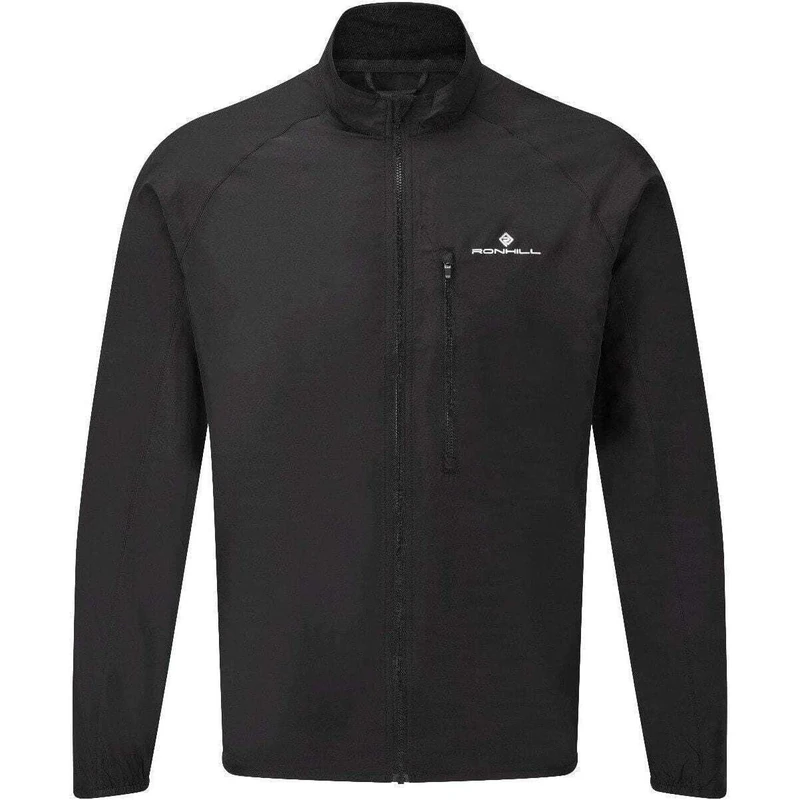 Ronhill Men's Core Running Jacket, All Black, M UK
