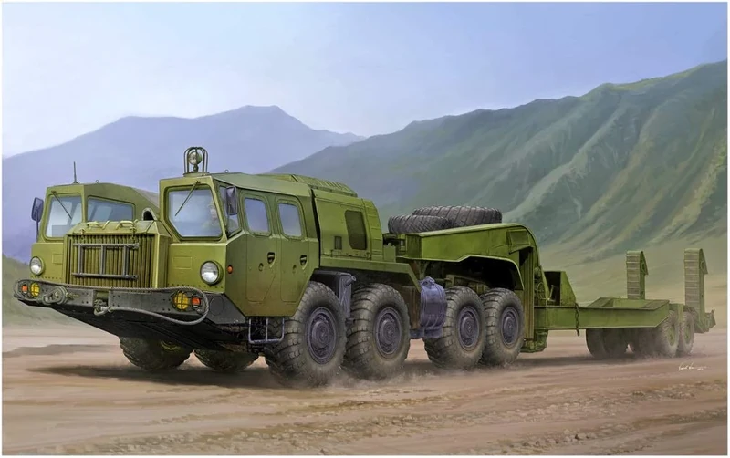 Trumpeter 1:35 - MAZ7410 Tractor W/CHMZAP-5247G