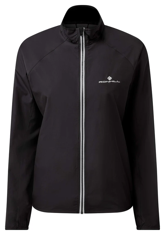 Ronhill Running, Wmn's Core Jacket, All Black, 12