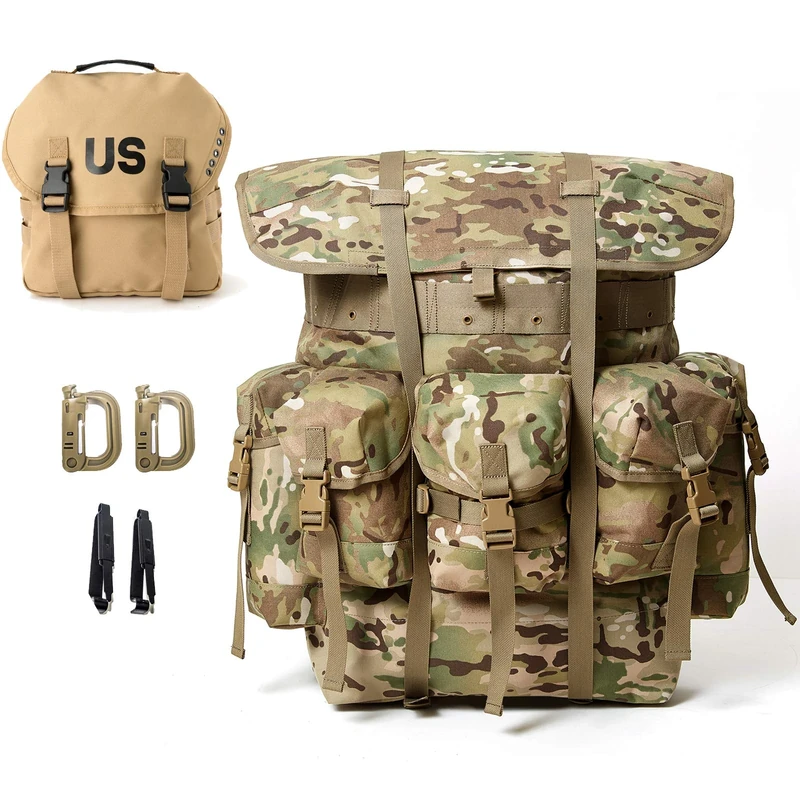 MT Military Rucksack Alice Pack Army Backpack and Butt Pack - Image 1