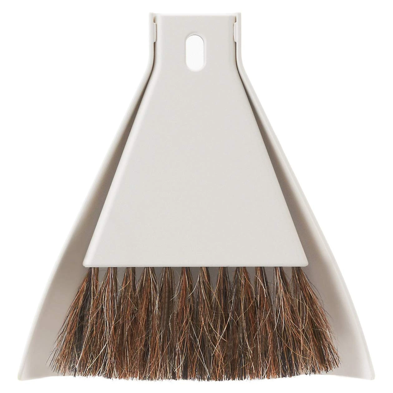 MUJI Mini Desk Broom Set with Dustpan, Polypropylene