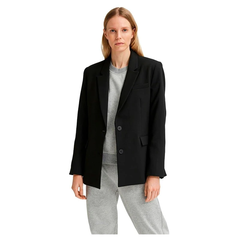 Selected Femme NOS Women's Slfrita Classic Black Noos Blazer, Black, 14