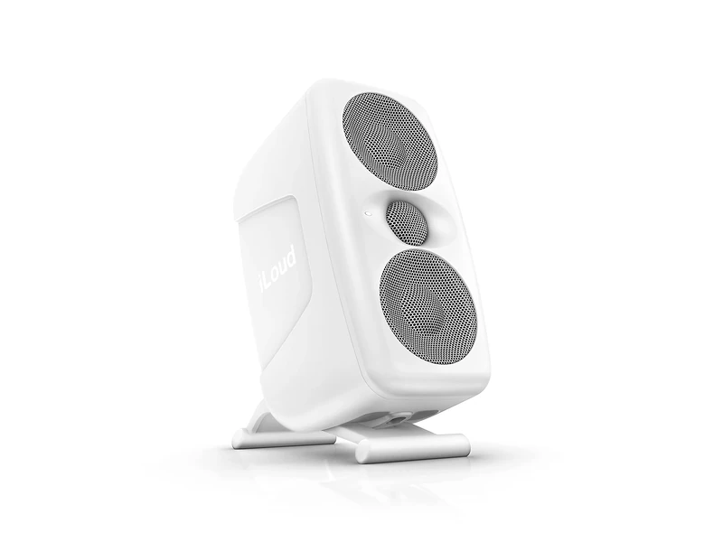 IK Multimedia iLoud MTM - High-resolution compact studio monitor speaker (Single), White, IP-ILOUD-MTMW-IN