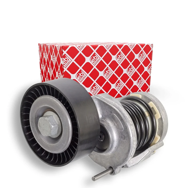 Febi Bilstein 104258 Tensioner Assembly for auxiliary belt , 1 piece