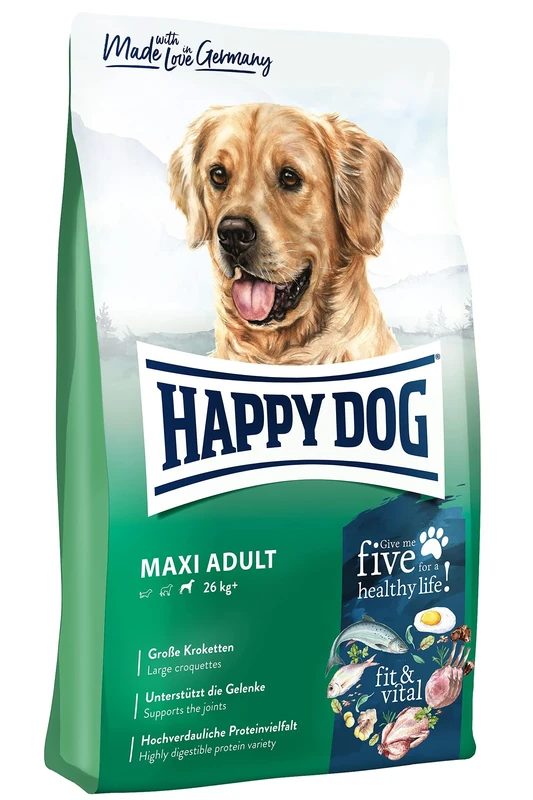 Happy Dog 60761 - Supreme fit & vital Maxi Adult - dry dog food for large dogs - 14 kg content