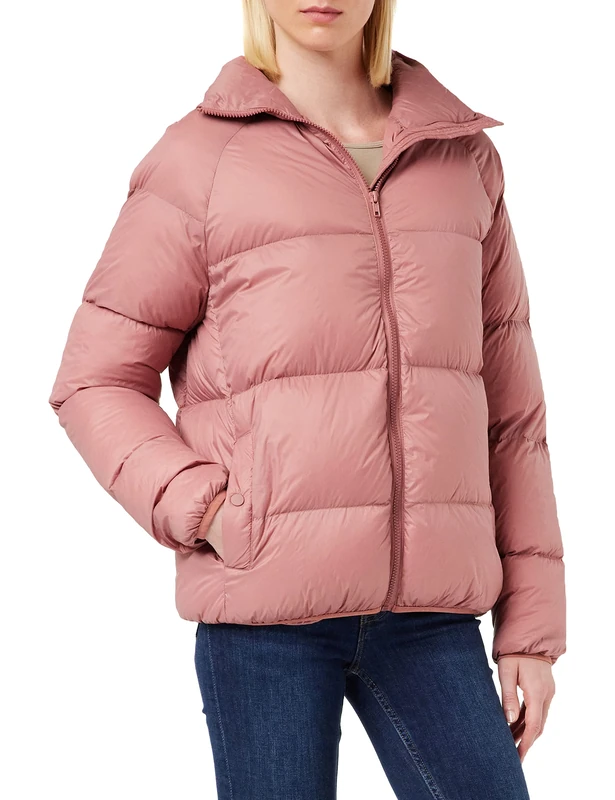 SPARKZ COPENHAGEN Women's Kay Short Down Jacket Down Coat, Dry Heather, L