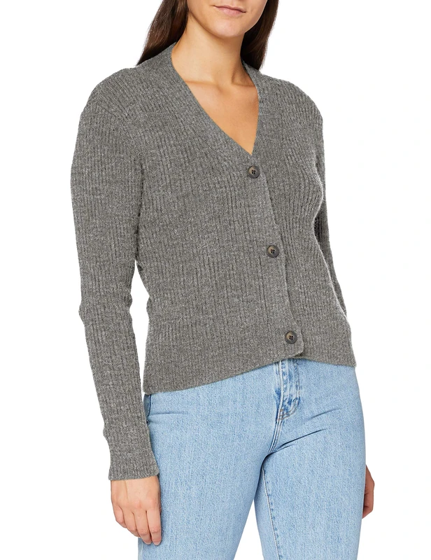 SPARKZ COPENHAGEN Kalista Cardigan, Grey Melange, XS