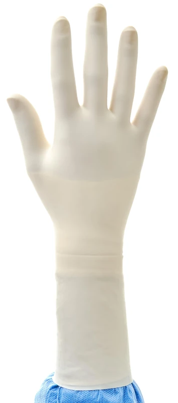 Ansell GAMMEX® Latex Powder-free Gloves for General Surgery, Natural Rubber Latex, Medical and Healthcare, White, Size 7, SMART Pack 4 x 50 pairs