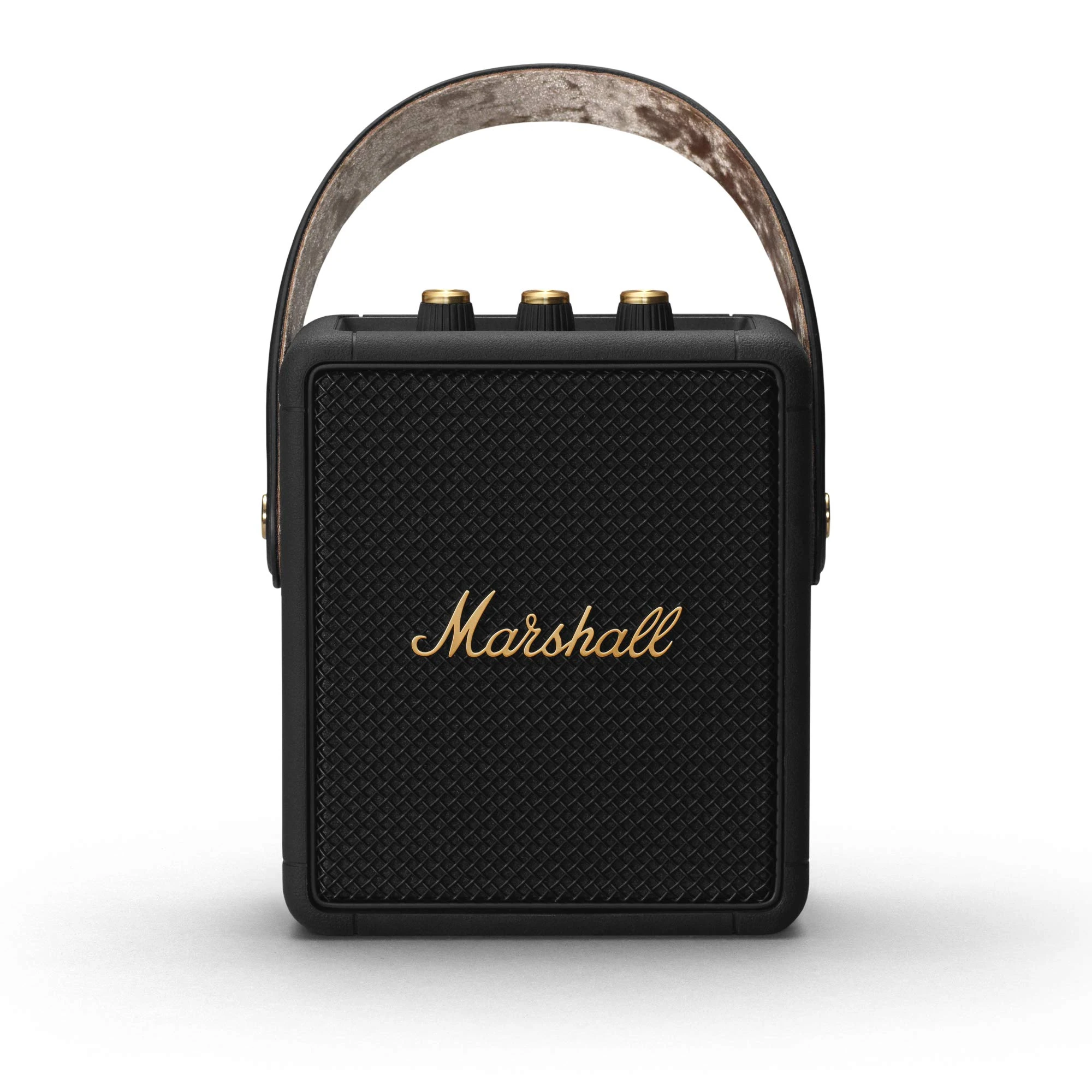 Marshall Stockwell II Wireless Portable Bluetooth Speaker - Black & Brass
