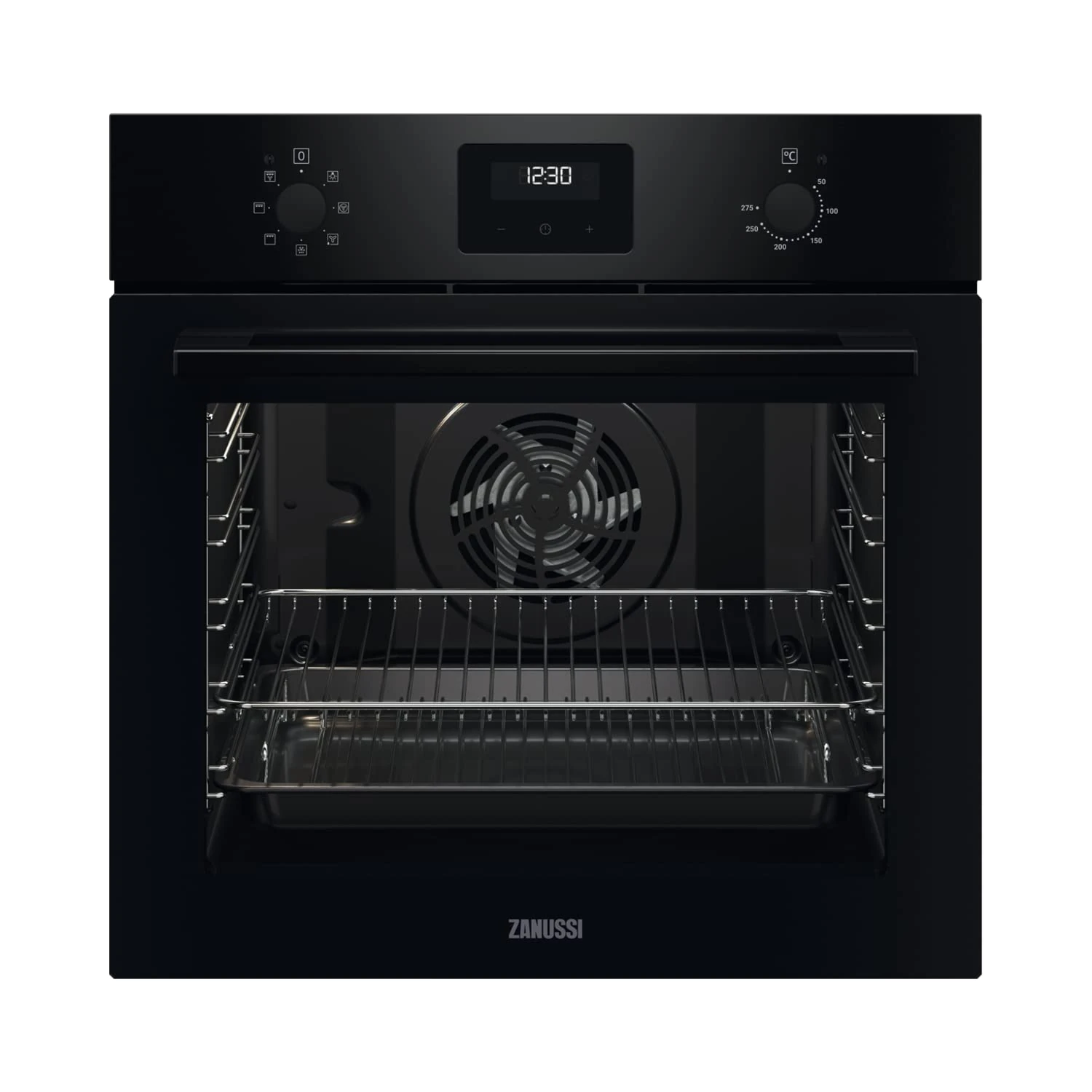 Zanussi Series 20 Electric Fan Oven - Black