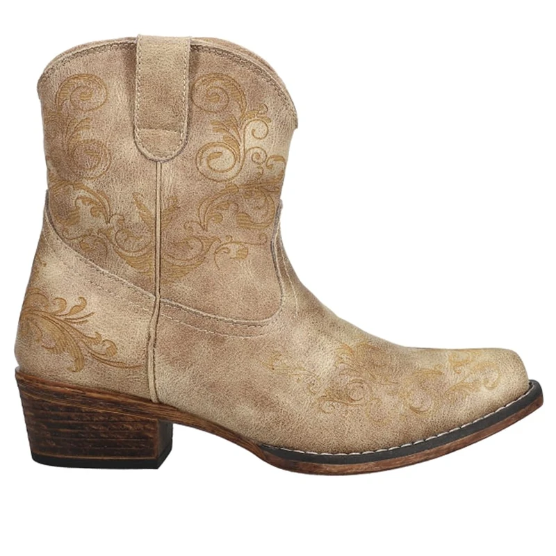 ROPER Women's 09-021-1567-1213 Western Boot, Tan, 8.5 UK - Image 1