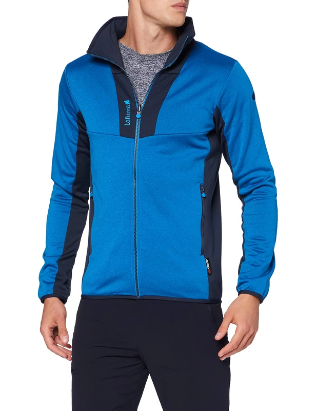 Lafuma Cross F-Zip M Men's Fleece Jacket, Bright Blue, FR: S (Manufacturer's Size: S)