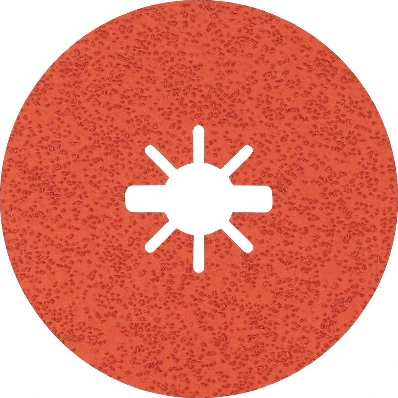 Bosch 25x EXPERT R782 Prisma Ceramic X-LOCK Fibre Discs (for Steel, Stainless steel sheets, Ø 115 mm, Grit 36, Professional Accessory Small Angle Grinder)