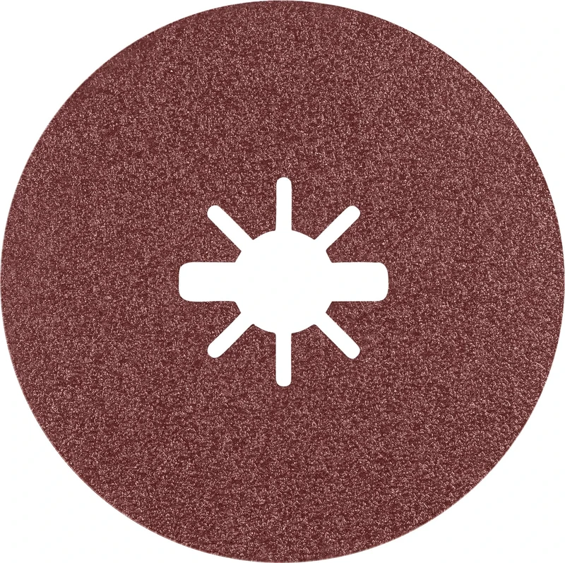 Bosch 25x EXPERT R781 Prisma Ceramic X-LOCK Fibre Discs (for Steel, Stainless steel sheets, Ø 115 mm, Grit 80, Professional Accessory Small Angle Grinder)