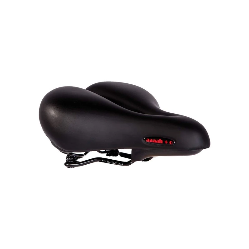 P&P Pro Cycling Spring Berquem Bicycle Saddle, Black, Standard