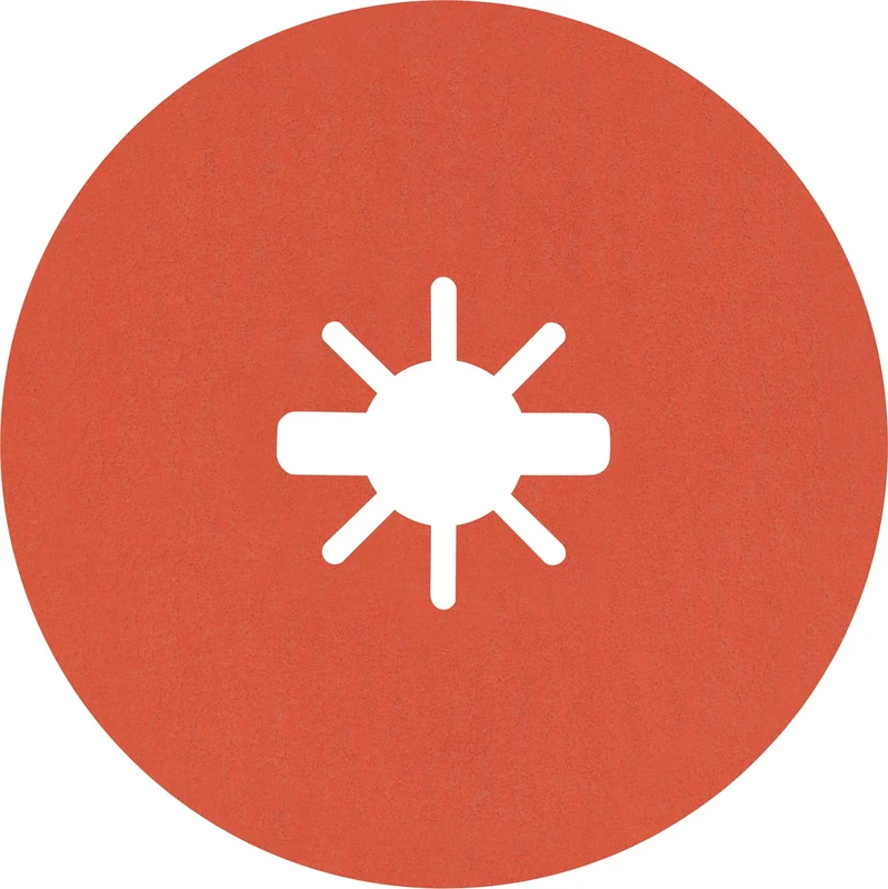 Bosch 25x EXPERT R782 Prisma Ceramic X-LOCK Fibre Discs (for Steel, Stainless steel sheets, Ø 115 mm, Grit 80, Professional Accessory Small Angle Grinder)