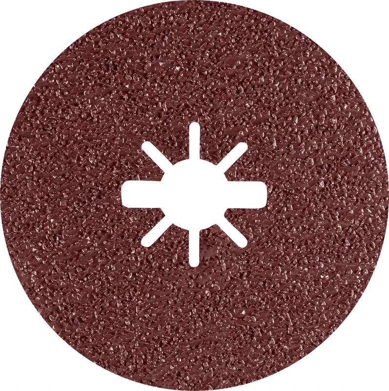 Bosch 25x EXPERT R781 Prisma Ceramic X-LOCK Fibre Discs (for Steel, Stainless steel sheets, Ø 125 mm, Grit 36, Professional Accessory Small Angle Grinder)