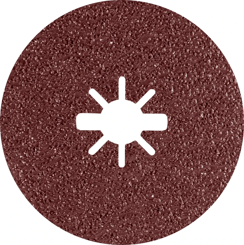 Bosch 25x EXPERT R781 Prisma Ceramic X-LOCK Fibre Discs (for Steel, Stainless steel sheets, Ø 115 mm, Grit 36, Professional Accessory Small Angle Grinder)