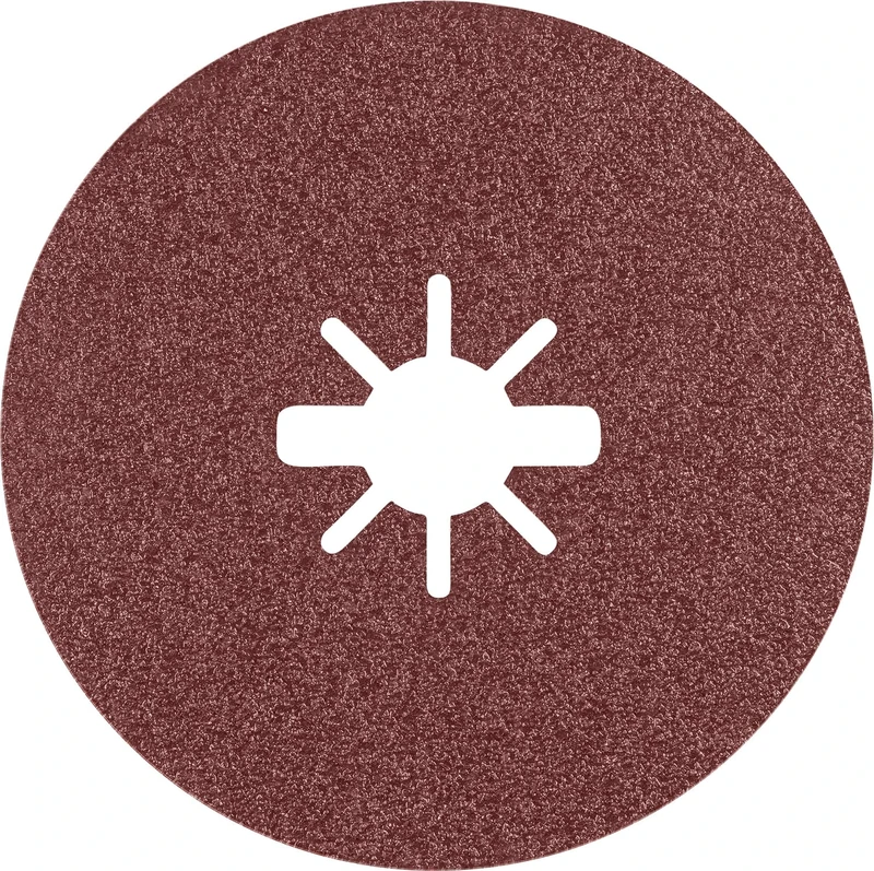 Bosch 25x EXPERT R781 Prisma Ceramic X-LOCK Fibre Discs (for Steel, Stainless steel sheets, Ø 115 mm, Grit 60, Professional Accessory Small Angle Grinder)