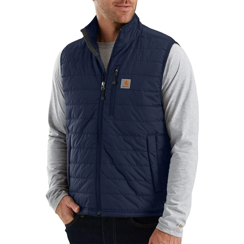 Carhartt Rain Defender Relaxed Fit Lightweight Insulated Vest Men Blue XXL