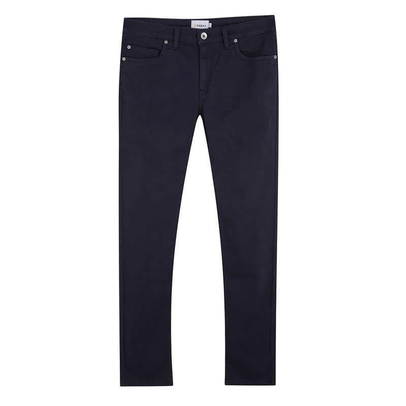 Farah Mens Drake Twill Jeans True Navy 29W / 32L