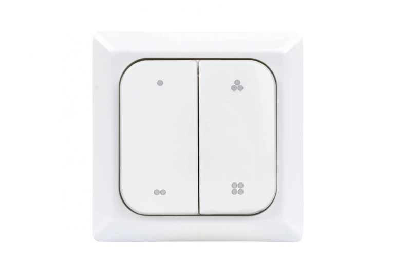 OPUS 1 Wall Transmitter with Series Rocker.