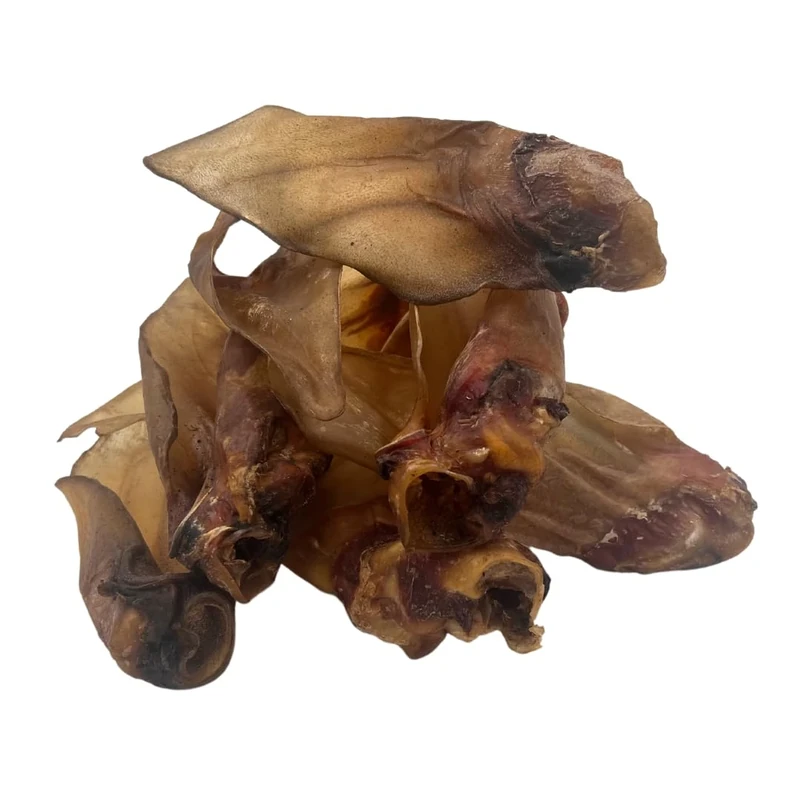 Express Pet Supplies 50 Extra Large (XL) Buffalo Ears | 100% Natural Air-Dried Treat for Dogs | Grain and Gluten Free Low Grease | Long Lasting Large Dogs