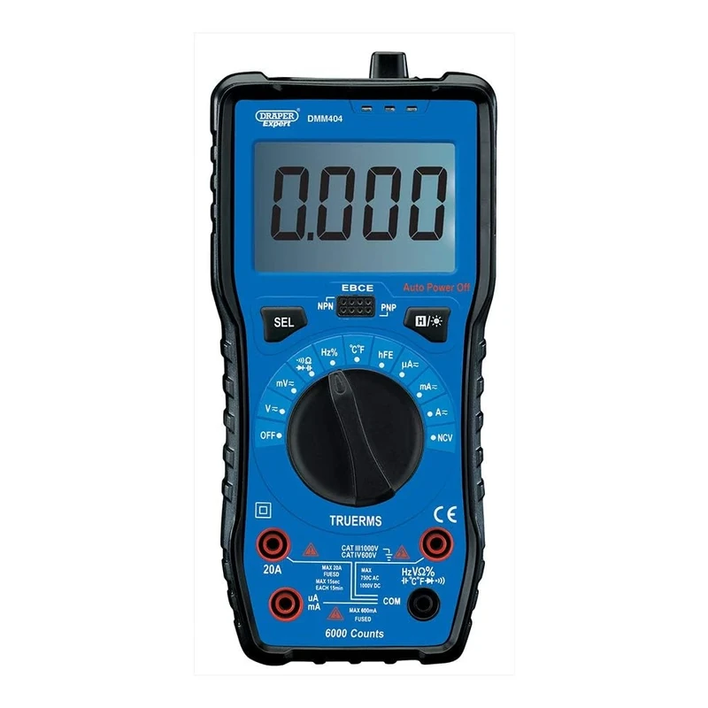 Draper Digital Auto Ranging Multimeter 92433