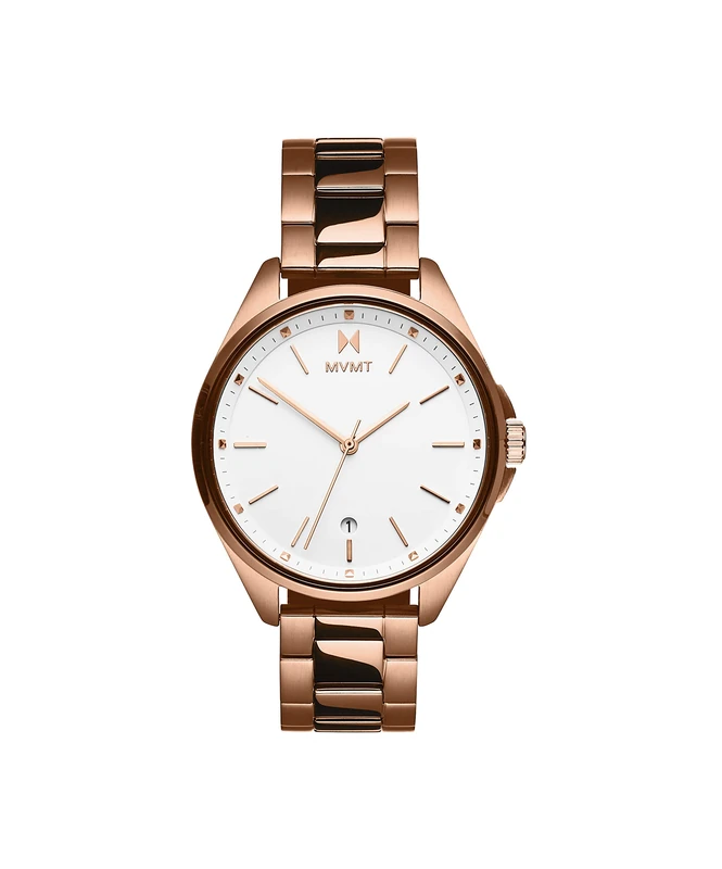 MVMT Analogue Quartz Watch for Women Coronada Collection with Ceramic, Leather or Stainless Steel Bracelet