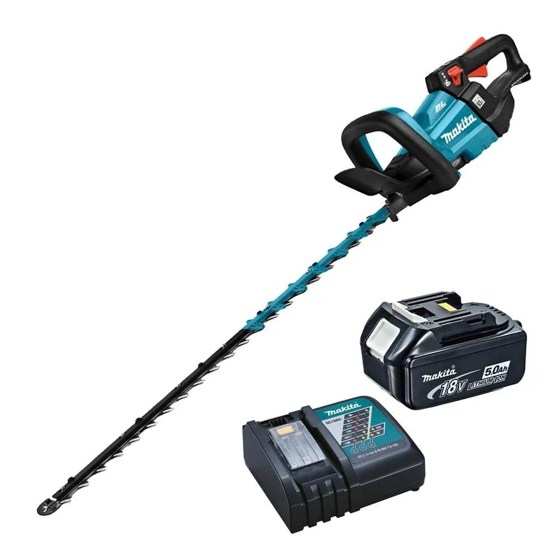 Makita DUH751RT 18V Li-ion LXT Brushless 75cmn Hedge Trimmer complete with 1 x 5.0 Ah Battery and Charger