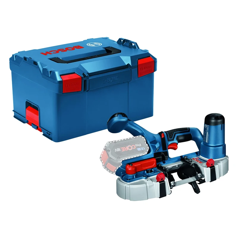 Bosch Professional 18V System Cordless Bandsaw GCB 18V-63 (incl. 1 bandsaw blades, without battery/charger, L-BOXX)