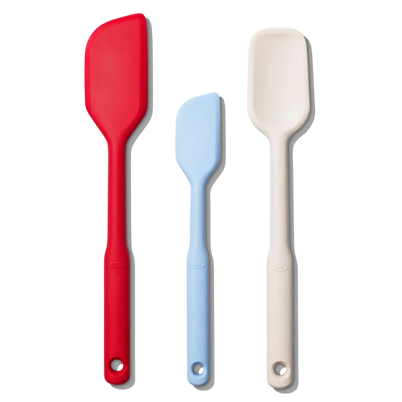 OXO Good Grips 3 Piece Silicone Spatula Set - Heat Resistant