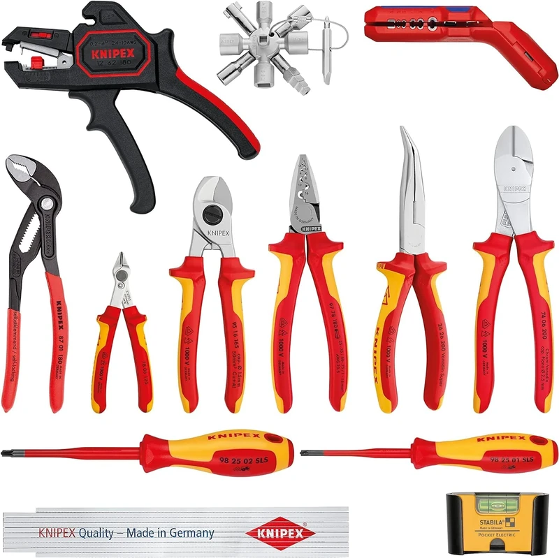 KNIPEX Extension Set Electro 2 14 Parts, 00 20 90 V02