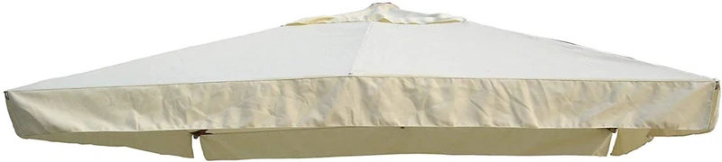 GARDENIA Replacement Parasol Cover 3x4, Ecrù