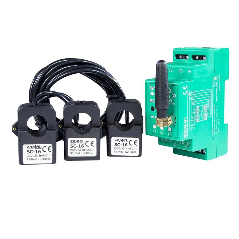 Supla Zamel N MEW-01 3-Phase Internet Energy Monitor WI-FI 3F